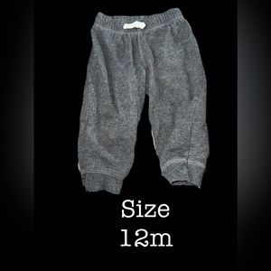 Little boys joggers size 12m